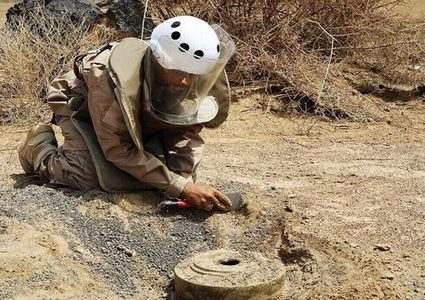 نزع 3855 لغما خلال الأسبوع الأول من شهر فبراير الجاري في اليمن