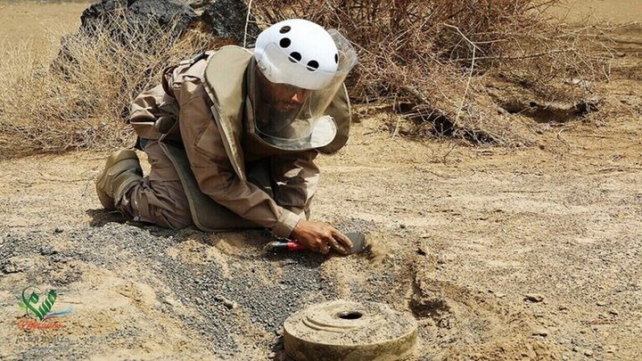 نزع 3855 لغما خلال الأسبوع الأول من شهر فبراير الجاري في اليمن
