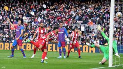 برشلونة يحول تأخره الى نصر على اتلتيكو مدريد