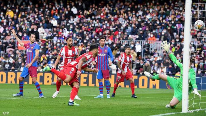 برشلونة يحول تأخره الى نصر على اتلتيكو مدريد