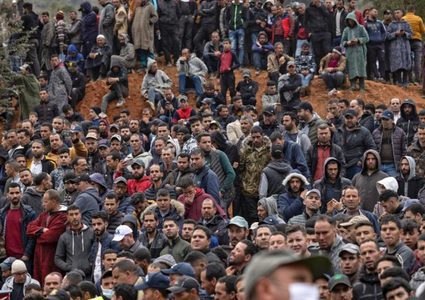 تشييع جثمان الطفل المغربي ريان