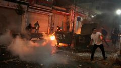 إصابات بالاختناق خلال مواجهات مع الاحتلال جنوب بيت لحم