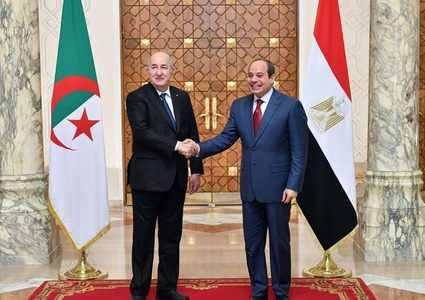 السيسي وتبون يبحثان تطورات الأوضاع في ليبيا
