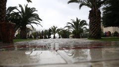 أجواء "النجاح" بالتزامن مع تساقط الأمطار