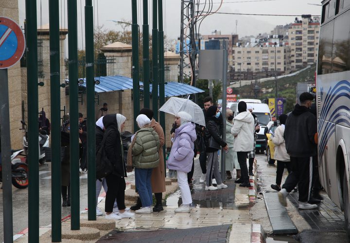 أجواء "النجاح" بالتزامن مع تساقط الأمطار