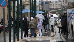 أجواء "النجاح" بالتزامن مع تساقط الأمطار