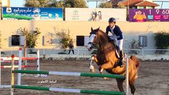 بطولة الدوري الفلسطيني لقفز الحواجز في غزة