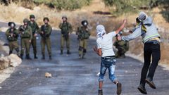 شهيد خلال مواجهات مع الاحتلال بقرية النبي صالح