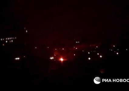 انفجار عنيف قرب مبنى حكومي في دونتيسك شرق أوكرانيا