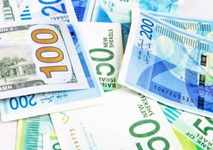 أسعار صرف العملات مقابل الشيكل