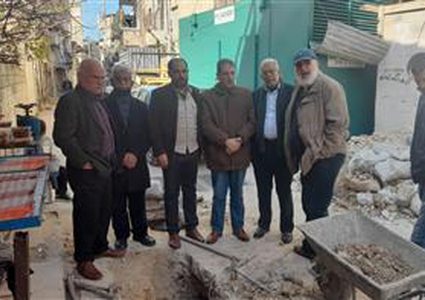 "شؤون اللاجئين" في منظمة التحرير تنهي مشروع تطوير شبكة مياه في مخيم عين الحلوة