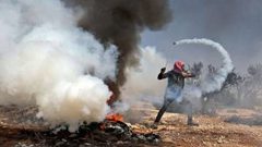 إصابات بالرصاص المعدني والعشرات بالاختناق خلال مواجهات مع الاحتلال في كفر قدوم