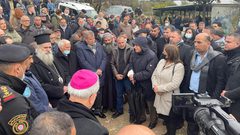 تظاهرة وطنية تؤكد وحدة شعبنا ورفض الاعتداء على عائلة نصار في نحالين