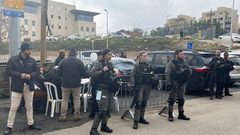 بن غفير يضع مكتبه "الاستفزازي" مقابل منزل عائلة السعو في الشيخ جراح