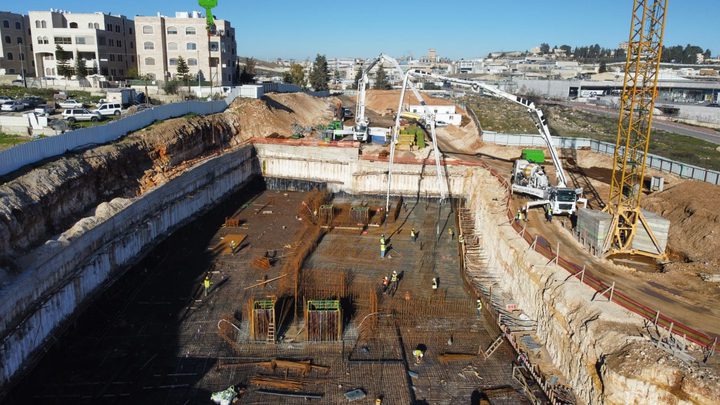 انطلاق أعمال بناء حي "لنا" القدس