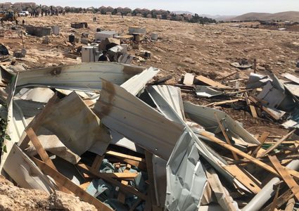 سلفيت: الاحتلال يخطر بهدم 5 غرف زراعية في كفر الديك