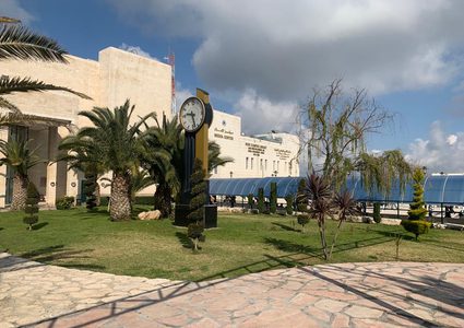 أجواء الصباح في جامعة النجاح