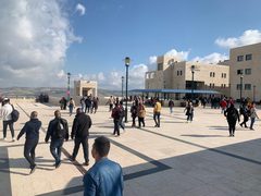 أجواء الصباح في جامعة النجاح