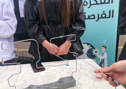 الشبكة العربية للابتكار تنظم معرضها التعريفي في الجامعة