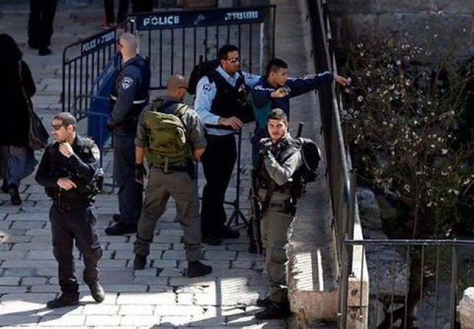الاحتلال يعتقل 11 سيدة و4 أطفال من باب العمود في القدس