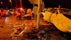 4 إصابات بينها خطيرة خلال مطاردة بوليسية قرب طبرية