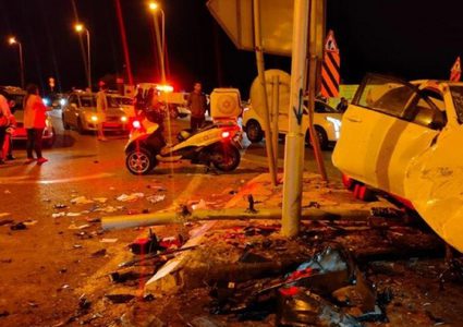 4 إصابات بينها خطيرة خلال مطاردة بوليسية قرب طبرية