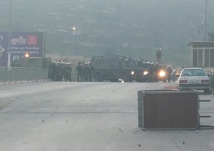 إصابات بالاختناق في مواجهات مع الاحتلال في بلدة الخضر