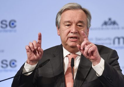 غوتيريش يناشد بوتين وقف العملية العسكرية شمال أوكرانيا