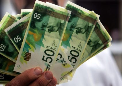 أسعار صرف العملات مقبل الشيكل اليوم الخميس