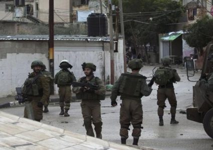 الاحتلال يقتحم اليامون في جنين واندلاع مواجهات