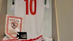 لفتة رائعة من شيكابالا خلال مباراة الوداد والزمالك