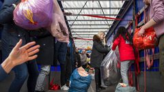 أوكرانيا: إجلاء 160 عراقيا إلى بولندا ومولدوفا