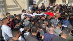 جنين: جماهير غفيرة تشيّع جثماني الشهيدين الحصري ونجم بموكب مهيب