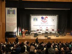 مؤتمر التدريب الصيدلاني الرابع في جامعة النجاح الوطنية- تصوير سجود جعارة