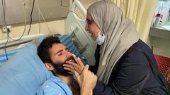 الاحتلال يبلغ عائلة الأسير مقداد قواسمي بإزالة الأعلام من محيط منزلهم