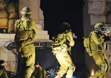 الاحتلال يعتقل 5 شبان من تياسير شرق طوباس