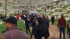 إصابة 8 مواطنين بالرصاص المعدني خلال مواجهات مع الاحتلال في بيتا وبيت دجن