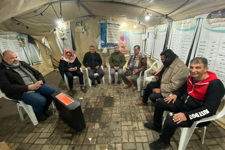 تواصل الوقفات المطالبة باسترداد جثامين الشهداء وإسنادا للأسرى في جنين