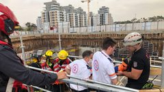 حوادث العمل: إصابات إثر انهيار سقالات وسقوط من علو