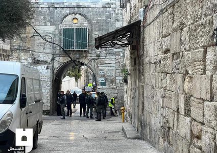 استشهاد شاب برصاص الاحتلال قرب باب حطة بالقدس