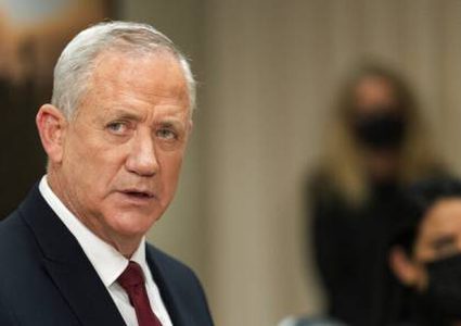 غانتس"اسرائيل ستستمر بكافة الوسائل ضد ايران"