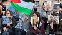 تظاهرة في القدس اسنادا للأسيرات في سجون الاحتلال