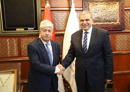 مجدلاني يبحث مع وزير القوى العاملة المصري تعزيز التعاون المشترك