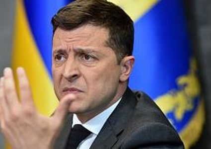 رئيس اوكرانيا يتوسل الغرب