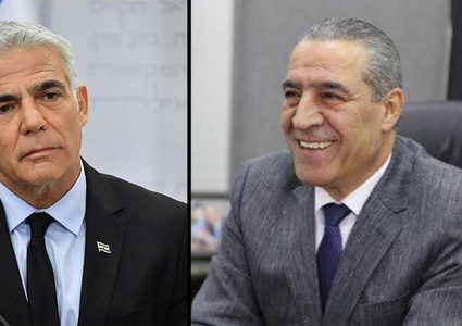 الشيخ يلتقي بوزير الخارجية الاسرائيلي