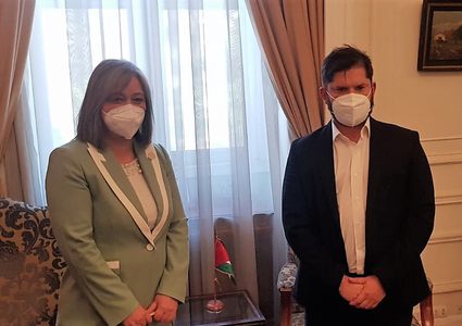 معايعة تشارك في حفل تنصيب رئيس جمهورية التشيلي الجديد