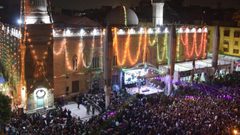 اغلاق مسجد الإمام الحسين حتى نهاية شهر رمضان