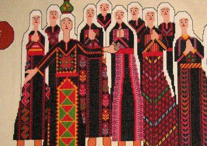 معرض فني في الأردن يستوحي التراث الفلسطيني وقصائد درويش