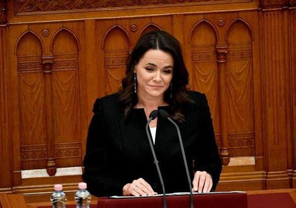 انتخاب أول أمرأة لهنغاريا