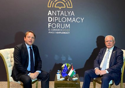 المالكي يبحث سبل الدعم لفلسطين